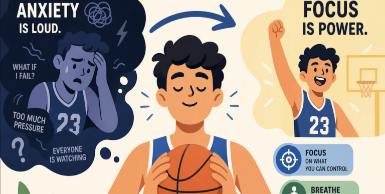 How do athletes overcome sports performance anxiety on game day? 7 ways to do it